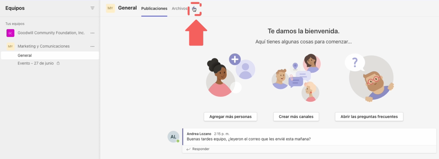 Cómo integrar las aplicaciones en Microsoft Teams